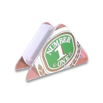 Menu Holders with Bending Workmanship, Customized Designs and Specifications are Accepted