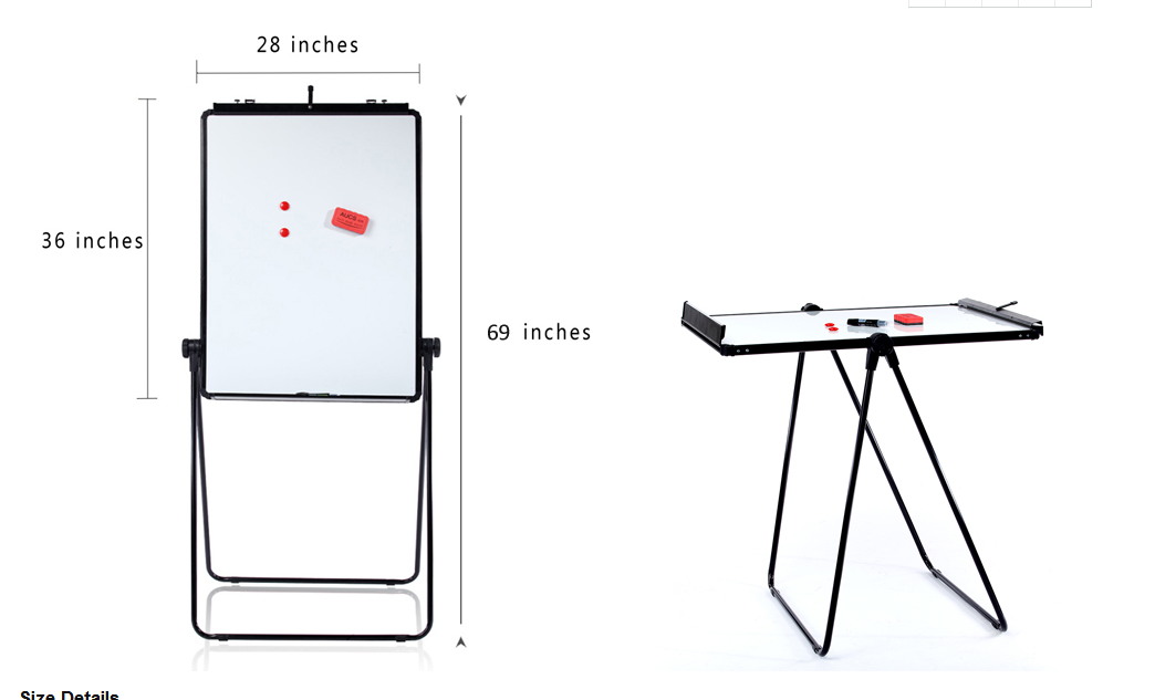 whiteboard to table