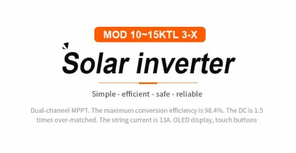 10KW Solar Power System: Hot Selling MPPT Growatt Three-Phase SMA Inverter with Pure Sine Wave Technology for Home Use