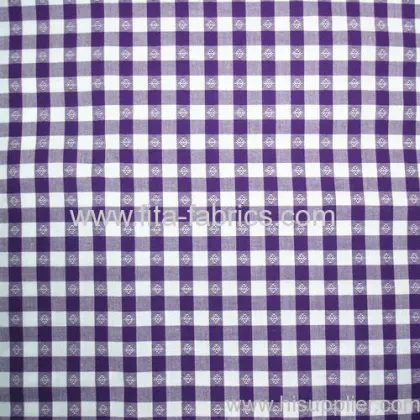 100%cotton Yarn Dye And Jacquard Weave Apron Check 
