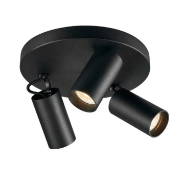 LED Ceiling Triple Heads Down GU10 Spotlight for Coffee Shops and Home