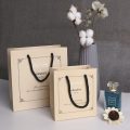 Custom Logo Shopping Kraft Bags mit 1 MOQ