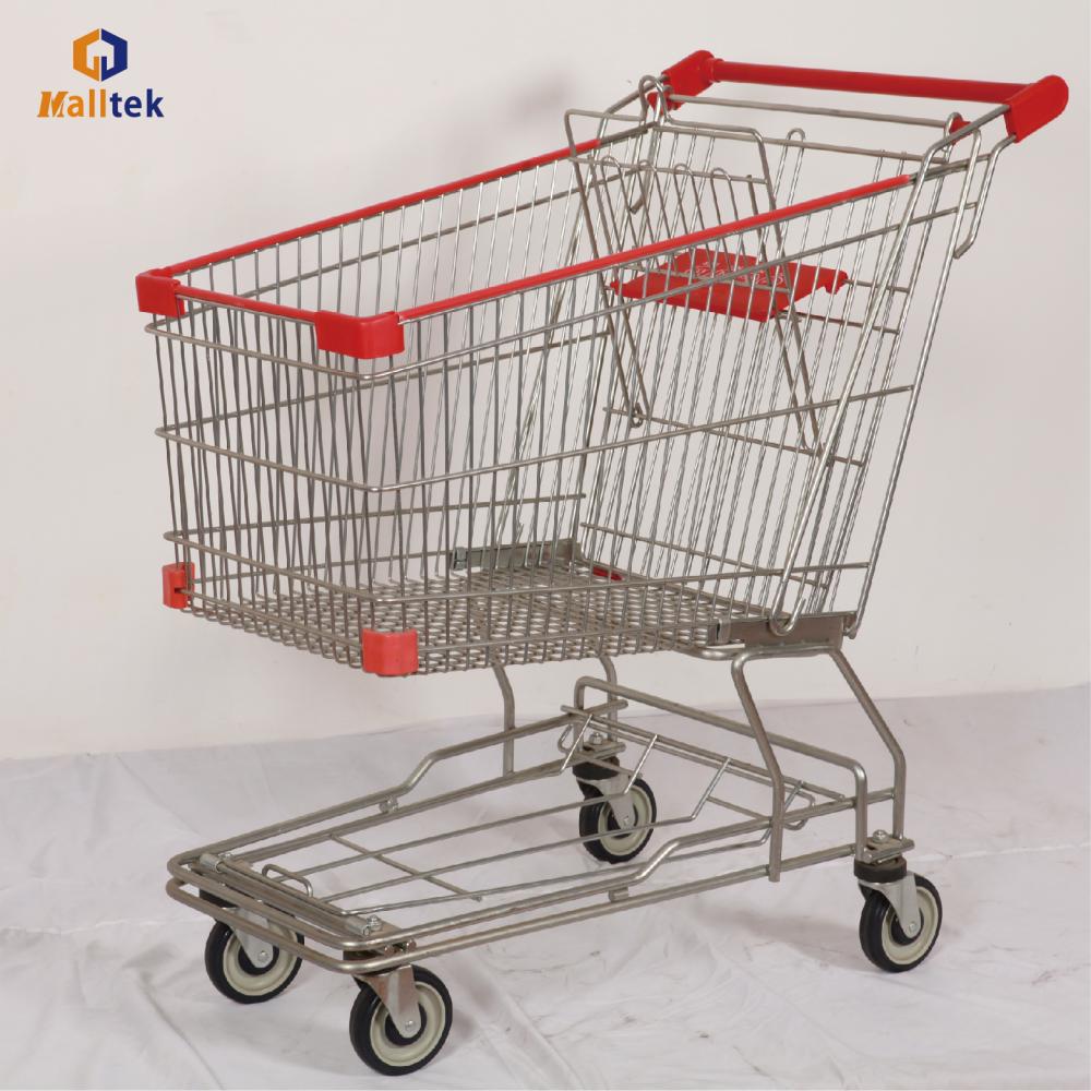 Top basket frame cover Asian Supermarket Shopping Trolley