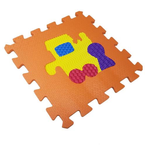 Melors Puzzle Play Mat Flooring Mats for Kids with Traffic Shapes Pop-Out