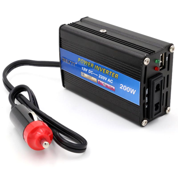 200W 12V24VDC to 110V220VAC Modified Sine Wave Inverter