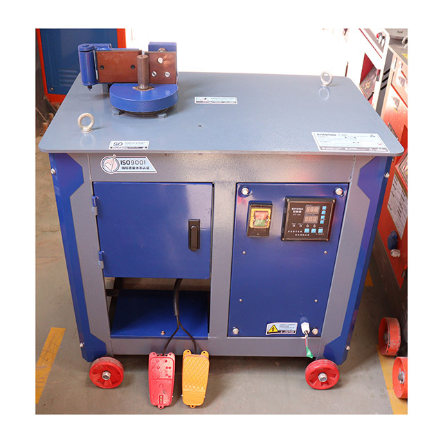 220V Single Phase Portable CNC Metal Bar Hoop Bending Machine for House Building