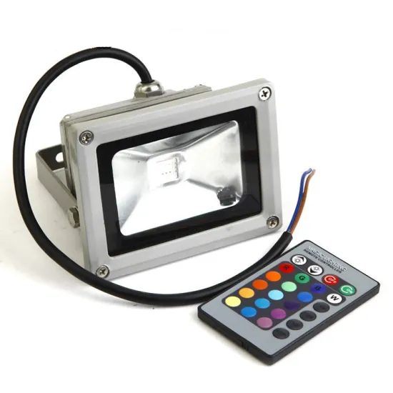 50W RGB LED Flood Light - Outdoor Camping Reflector, Color Changing Garden Floodlight Spotlight
