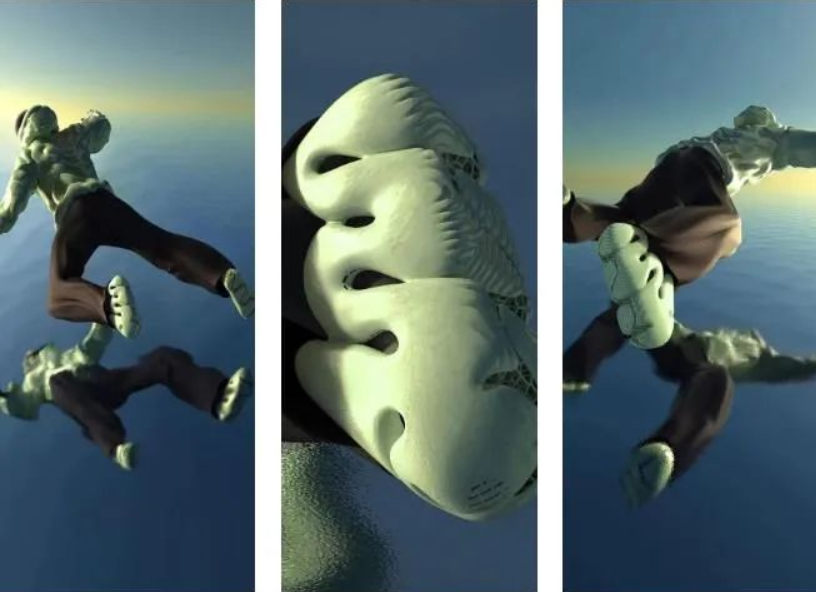 3D printed ABS shoes