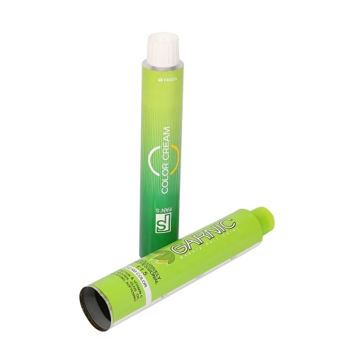 Multi design hair dye tint aluminum tube safety