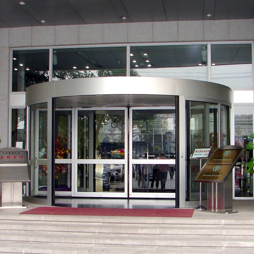 Two-wing Revolving Doors for Hi-tech Buildings