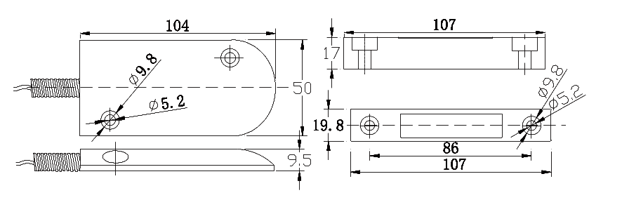 FBMC62-1 magnetic contact