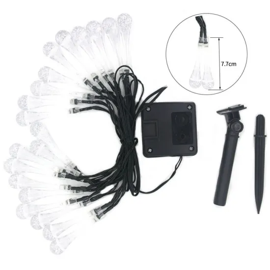 Outdoor Solar LED String Lights G50 Globe Bulb Fairy Lights Chain