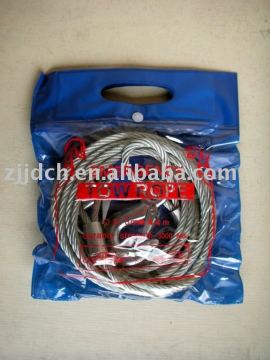 Car emergency kit - tow rope - Steel wire rope