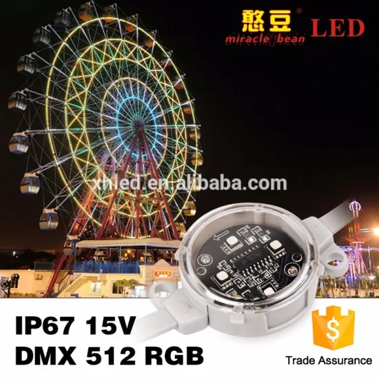 2 years warranty dmx programmable dynamic effect 15V 1W 3535smd led pixel dot