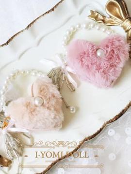 BJD Pink / Beige Lady Handbag para muñeca articulada SD / MSD / YOSD