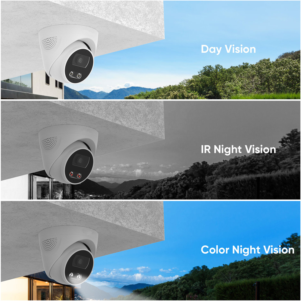 Poe Network Security Camera Night Camera