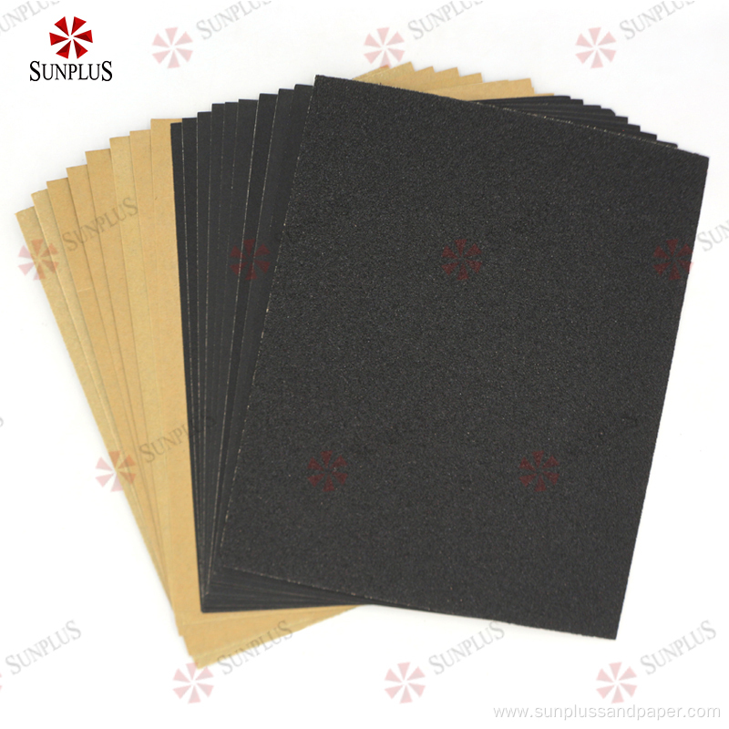 Kraft Sandpaper Durable Sanding Wet Paper Sheet