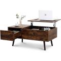 Adjustable Wood Coffee Table Multi-Function Coffee Tables