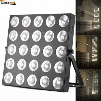 DMX Stage Blinder Light - Warm White LED Beam Blinder Backlight for Stage Lighting