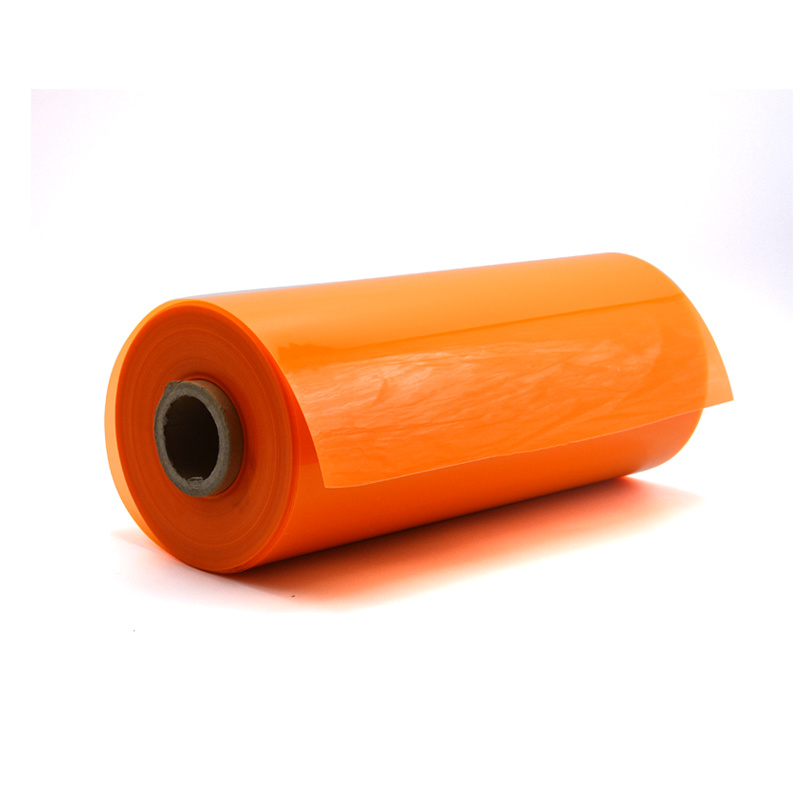 EcoEdge Orange Premium Quality Printing PVC Roll Film Prints