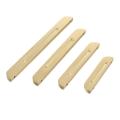 Minimalist Pirinç Gardırop ve Mutfak Kapısı Çekme Kolu