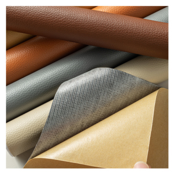 Litchi Grain Self Adhesive Leather Repair Patch for Furniture and Car Seats