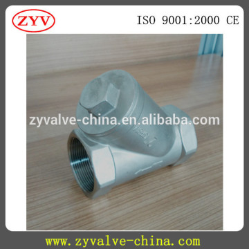 threaded connection 316/304 Stainless steel Y strainer/ stainless steel filter
