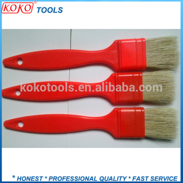 phosphorescent powder special high quality plastic handle plastic ferrule soie bristles bbq brush for aircraft