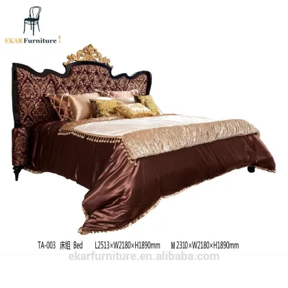 Royal oak king size bed / new style bed