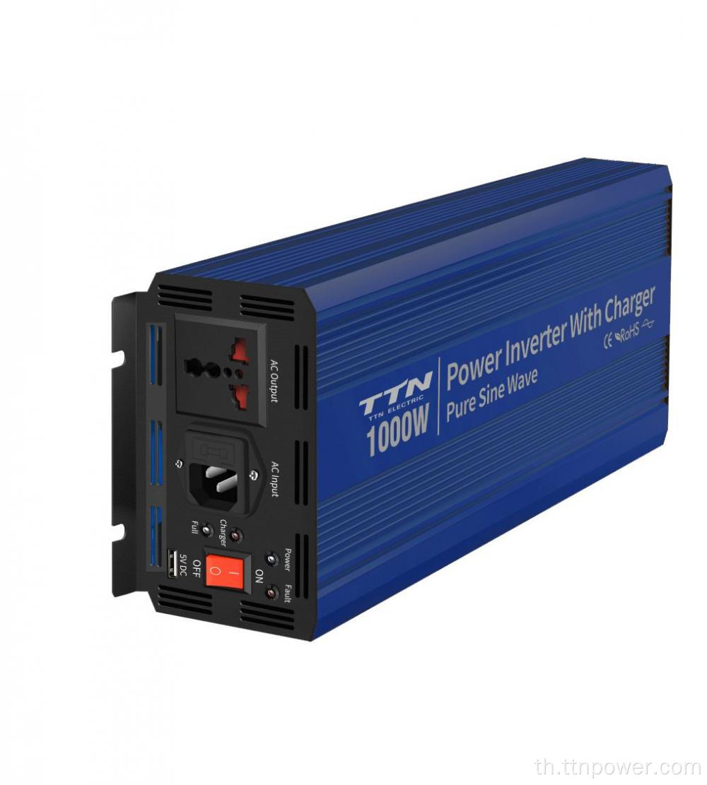 1500W Pure Sine Wave Inverter พร้อมเครื่องชาร์จ