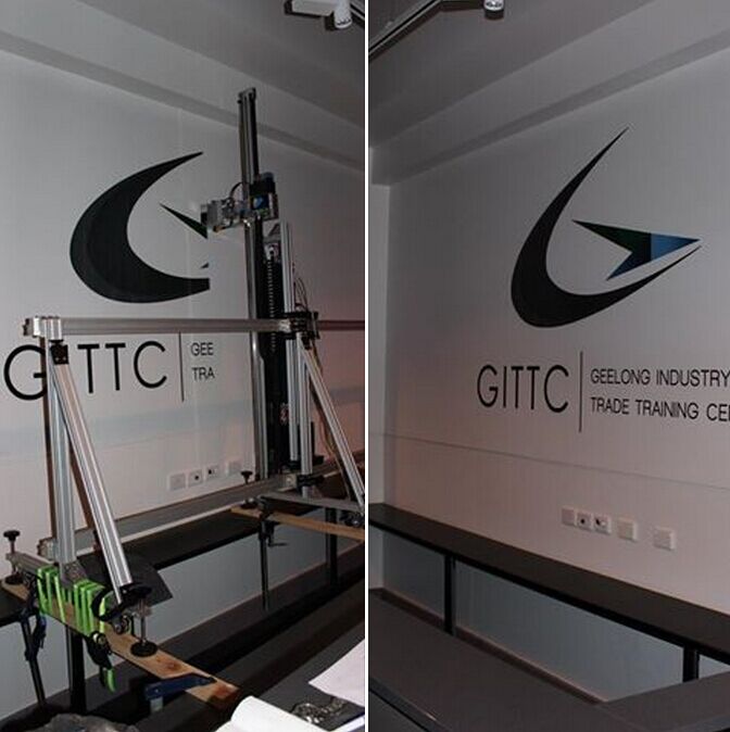 wall printer machine sample