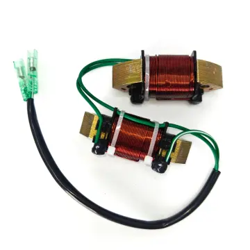 68T-85533-10 Lighting Coil for 4 Stroke 9.8HP/9.9HP F9.8/F9.9 Outboard Boat Engine