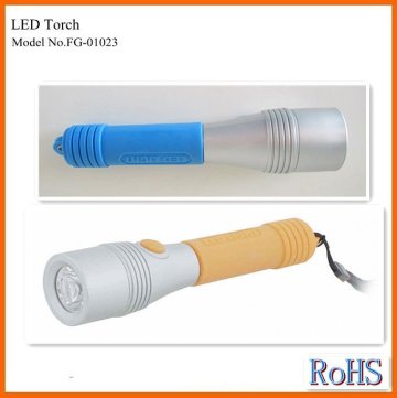 high quality white led flashlight