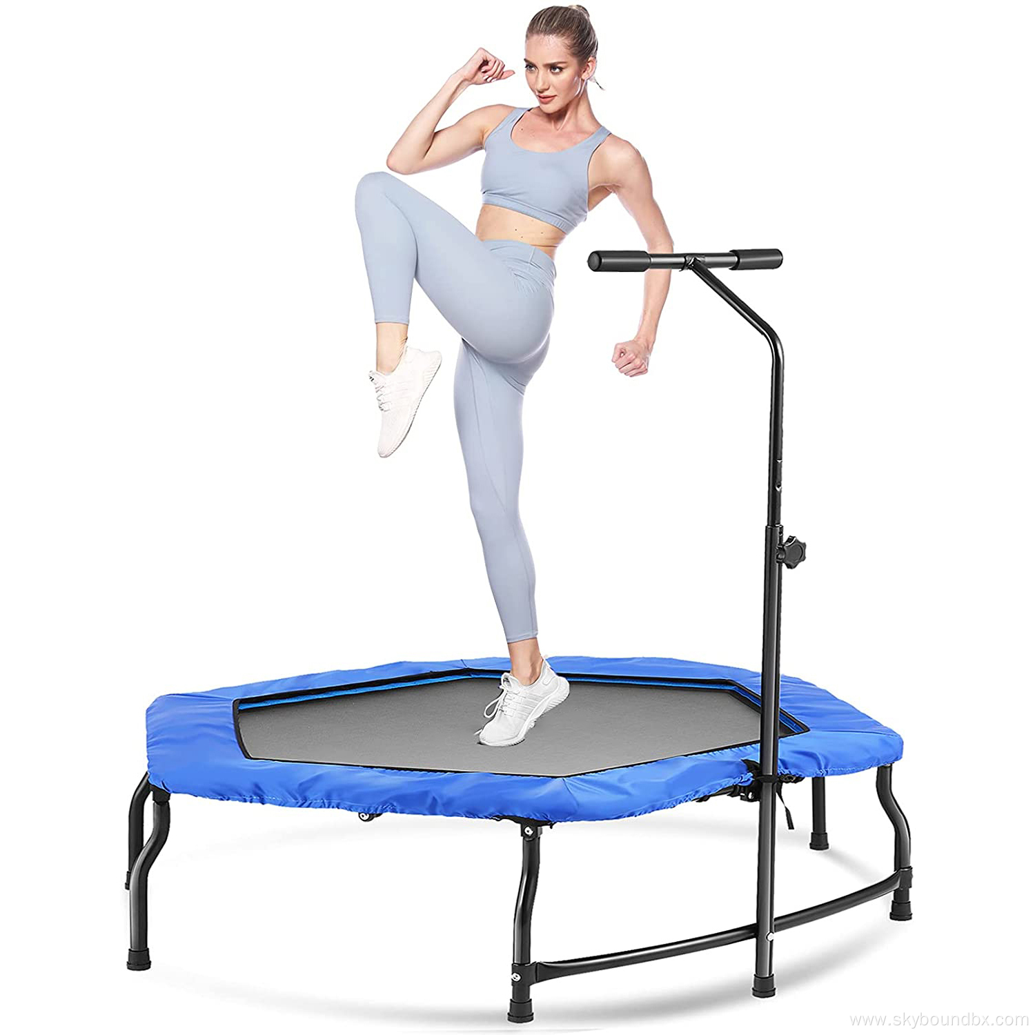 Indoor Garden Workout Training trampoline Hexagon trampoline