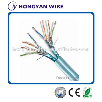 Cat5e ftp cable solid 4p 24awg lan cable