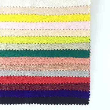 Polyester Woven Bubble Silk Satin Recycle Fabric