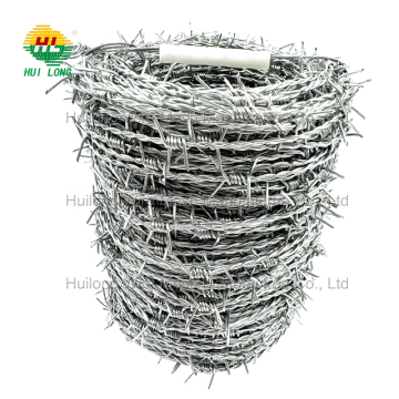 Factory Direct 20kg HDG 500M Iron Wire Barb Tape Mesh Roll #16 Post Net Coil