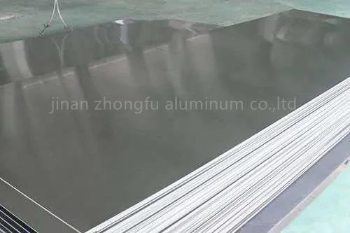 1050 1100 customized size aluminum sheet with anti-corrosion