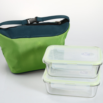 2 PCS Glass Lunch Box with Gift Box