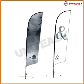 advertising beach/feather flags , custom wind feather flag