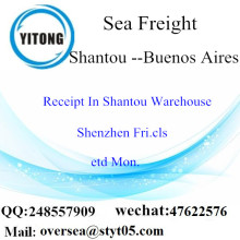 Shantou Port LCL Consolidation To Buenos Aires