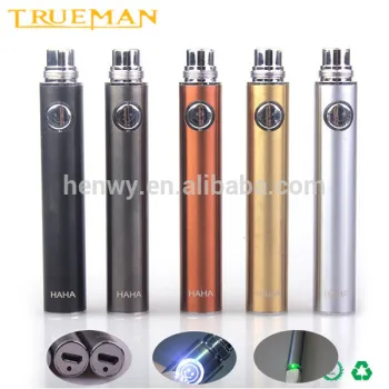 Cheap price wholesale HAHA battery bottom 5pin usb port passthrough battery