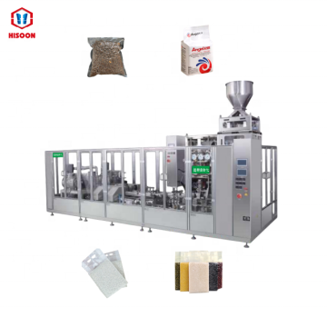 เครื่องบรรจุถุงอิฐสูญญากาศอัตโนมัติสำหรับข้าวซีเรียลและครอกแมว