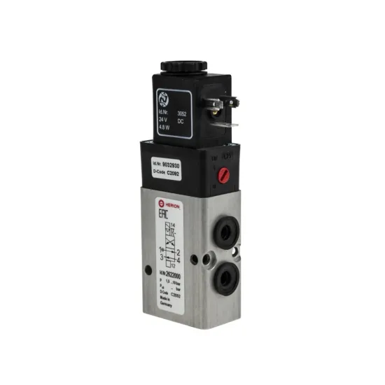 IMI Norgren 26220 Indirect Solenoid Actuated Spool Valves for High Flow Rate Inline Fluid Control