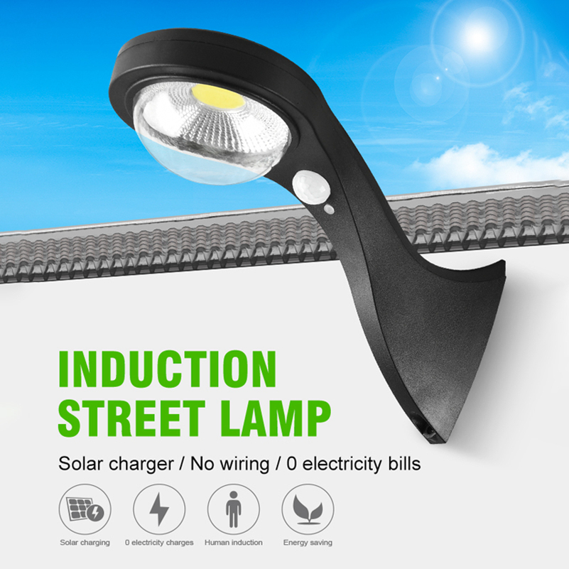 Solar Security Wall Mounted Light