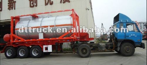 20' ISO standard tank container yellow phosphorus transport