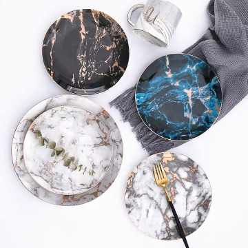 Custom Modern Porcelain Ceramic Plates for Serving
