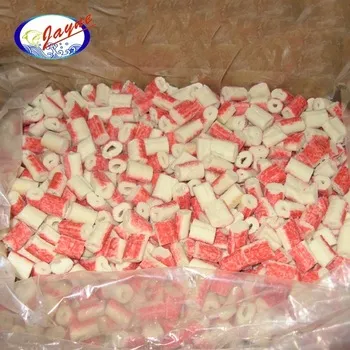 Hot sale filament style natural frozen fish surimi bites