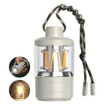  Waterproof Rechargeable Power Bank Lantern: Ideal for Camping, Outdoor Activities, and Emergency Use 