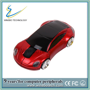 ขายส่ง - รุ่นใหม่ล่าสุดสีแดงรถไร้สายเมาส์ USB 1200dpi แสงกับ USB ได้รับแล็ปท็อปพีซี